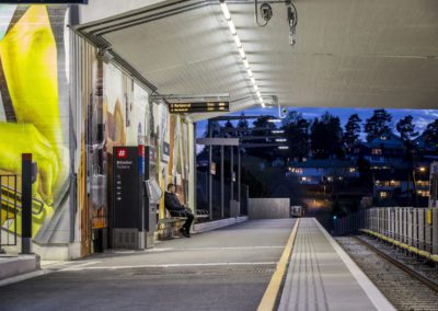 Østensjøbanen Ulsrud-stasjon