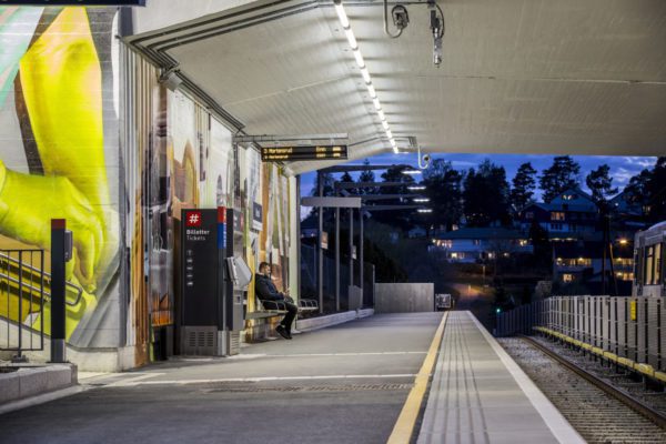 Østensjøbanen Ulsrud-stasjon